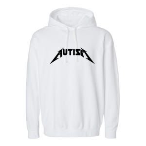 Autism Meme Funny Gify Meme Garment-Dyed Fleece Hoodie