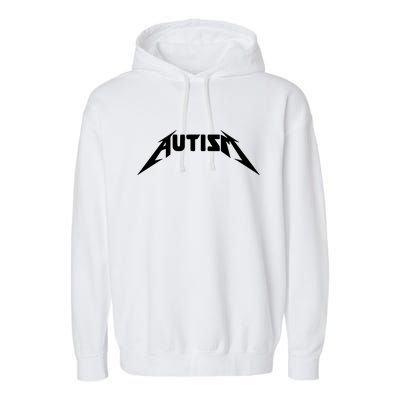 Autism Meme Funny Gify Meme Garment-Dyed Fleece Hoodie