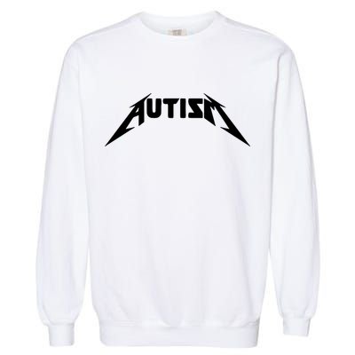 Autism Meme Funny Gify Meme Garment-Dyed Sweatshirt