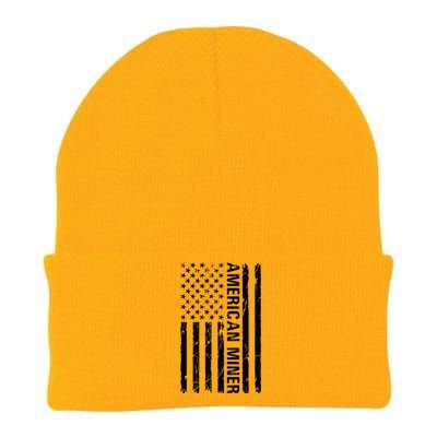 American Miner Funny American Miner Knit Cap Winter Beanie