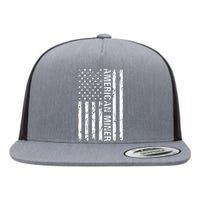 American Miner Funny American Miner Flat Bill Trucker Hat