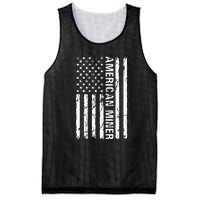 American Miner Funny American Miner Mesh Reversible Basketball Jersey Tank