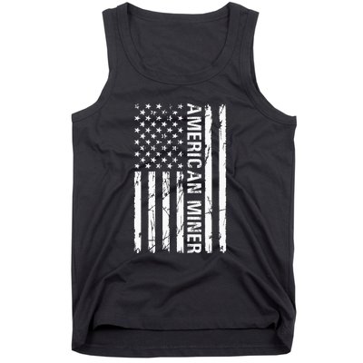 American Miner Funny American Miner Tank Top