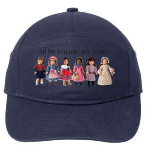 All My Friends Are Dolls American Girl 7-Panel Snapback Hat