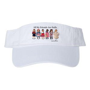 All My Friends Are Dolls American Girl Valucap Bio-Washed Visor