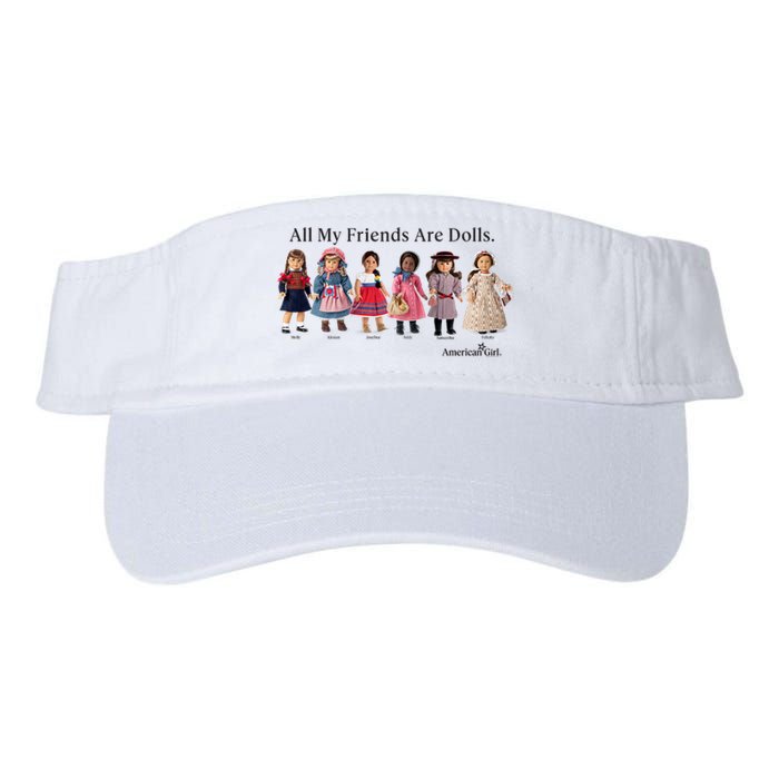 All My Friends Are Dolls American Girl Valucap Bio-Washed Visor