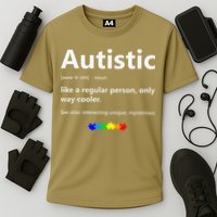 Autistic Meaning Funny Autism Awareness Month Cooling Performance Crew T-Shirt