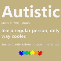 Autistic Meaning Funny Autism Awareness Month Cooling Performance Crew T-Shirt