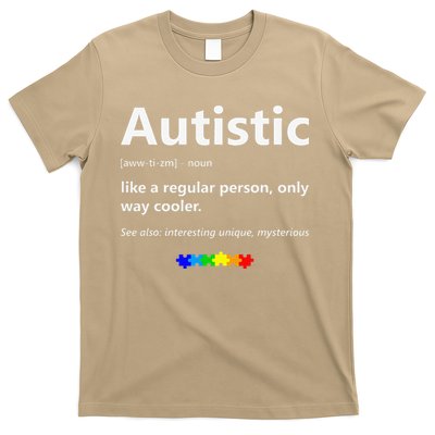 Autistic Meaning Funny Autism Awareness Month T-Shirt