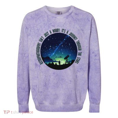 Astrophotography Magic For The Passionate Astrophotographer Colorblast Crewneck Sweatshirt