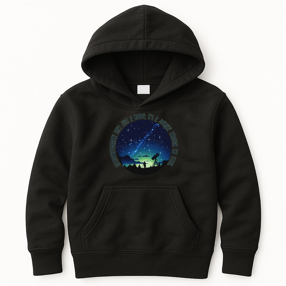 Astrophotography Magic For The Passionate Astrophotographer Kids Hoodie