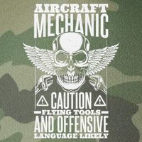 Aircraft Mechanic Flying Tools And Offensive Language, Plane Legacy Tie Dye Trucker Hat