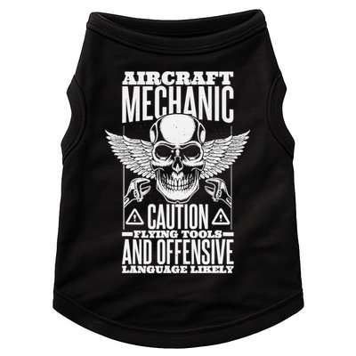 Aircraft Mechanic Flying Tools And Offensive Language, Plane Doggie Tank