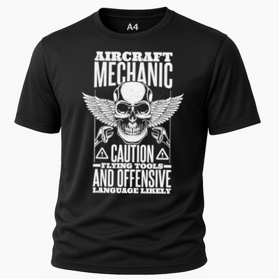 Aircraft Mechanic Flying Tools And Offensive Language, Plane Performance Shirt