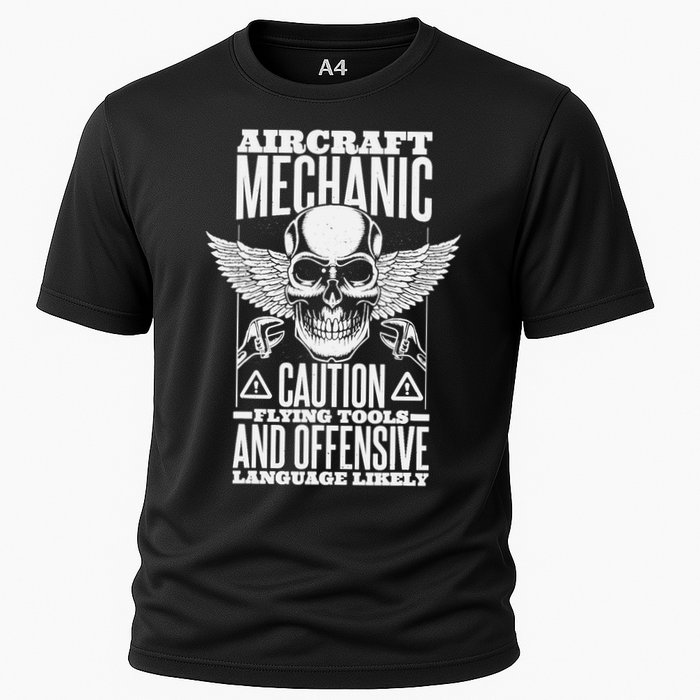 Aircraft Mechanic Flying Tools And Offensive Language, Plane Performance Shirt
