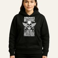 Aircraft Mechanic Flying Tools And Offensive Language, Plane Hoodie