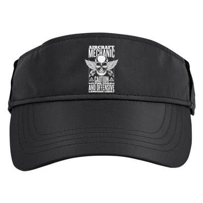 Aircraft Mechanic Flying Tools And Offensive Language, Plane Adult Drive Performance Visor