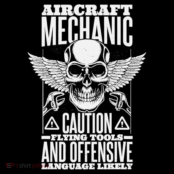 Aircraft Mechanic Flying Tools And Offensive Language, Plane Sustainable Beanie