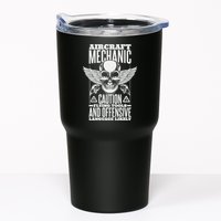 Aircraft Mechanic Flying Tools And Offensive Language, Plane Tumbler