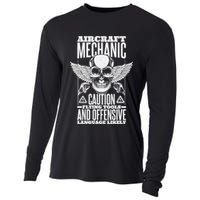 Aircraft Mechanic Flying Tools And Offensive Language, Plane Cooling Performance Long Sleeve Crew