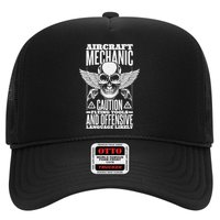 Aircraft Mechanic Flying Tools And Offensive Language, Plane Trucker Hat