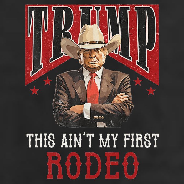 AinT My First Rodeo Western Cowboy Funny Trump Adult Drive Performance Visor