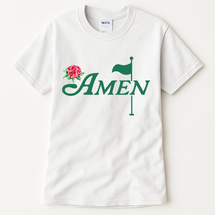 Amen Master Golf Azalea Tournament Pink Golfing Tall T-Shirt