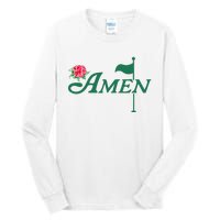 Amen Master Golf Azalea Tournament Pink Golfing Tall Long Sleeve T-Shirt