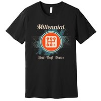 Automotive Millennial Gear Shift Anti Theft Vehicle Premium T-Shirt