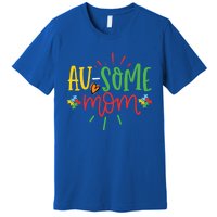 Augiftsome Mom Graphic For Mother Of Autistic Autism Meaningful Gift Premium T-Shirt