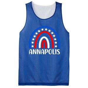 Annapolis Maryland Gift I Love Annapolis Usa Gift Mesh Reversible Basketball Jersey Tank