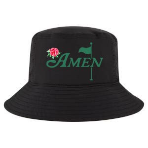 Amen Master Golf Azalea Tournament Pink Golfing Girl Flower Cool Comfort Performance Bucket Hat