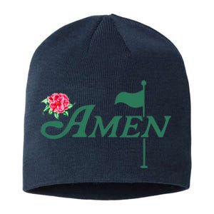 Amen Master Golf Azalea Tournament Pink Golfing Girl Flower Sustainable Beanie