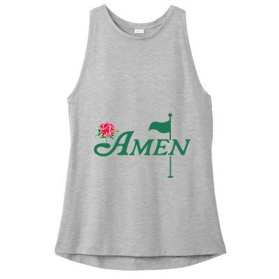 Amen Master Golf Azalea Tournament Ladies PosiCharge Tri-Blend Wicking Tank