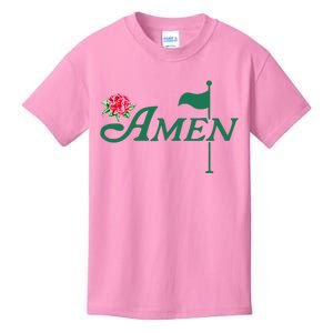 Amen Master Golf Azalea Tournament Kids T-Shirt