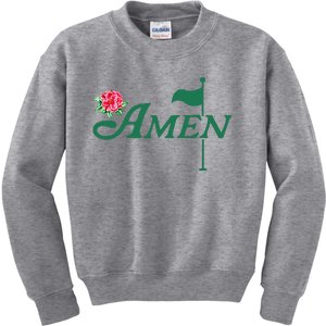 Amen Master Golf Azalea Tournament Kids Sweatshirt