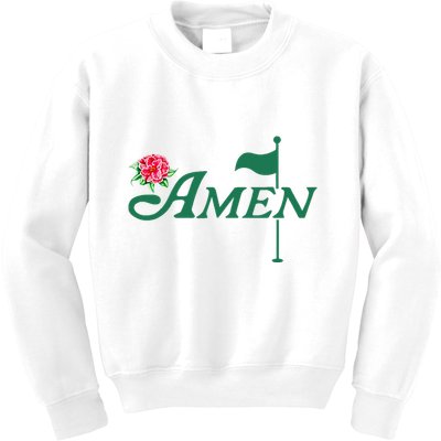 Amen Master Golf Azalea Tournament Kids Sweatshirt