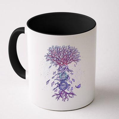 Abstract Madala Geometric Dna Tree Life Gift Esoteric Geometry Gift Mug