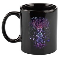 Abstract Madala Geometric Dna Tree Life Gift Esoteric Geometry Gift 11oz C Handle Ceramic Mug