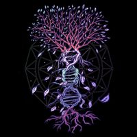 Abstract Madala Geometric Dna Tree Life Gift Esoteric Geometry Gift Drawstring Bag