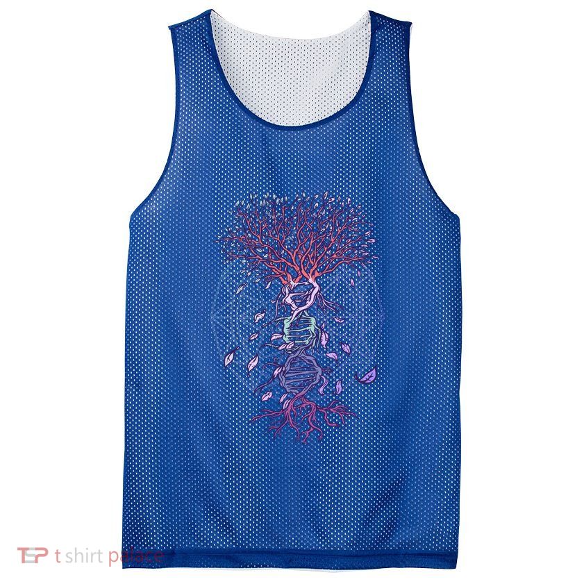 Abstract Madala Geometric Dna Tree Life Gift Esoteric Geometry Gift Mesh Reversible Basketball Jersey Tank