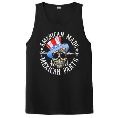 American Made Genuine Mexican Parts Skull Design PosiCharge Competitor Tank