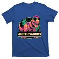 Auntiesaurus Meaningful Gift T Rex Auntie Saurus Dinosaur Aunt Gift T-Shirt