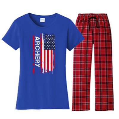 Archery Meaningful Gift Women's Flannel Pajama Set