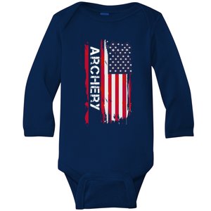 Archery Meaningful Gift Baby Long Sleeve Bodysuit