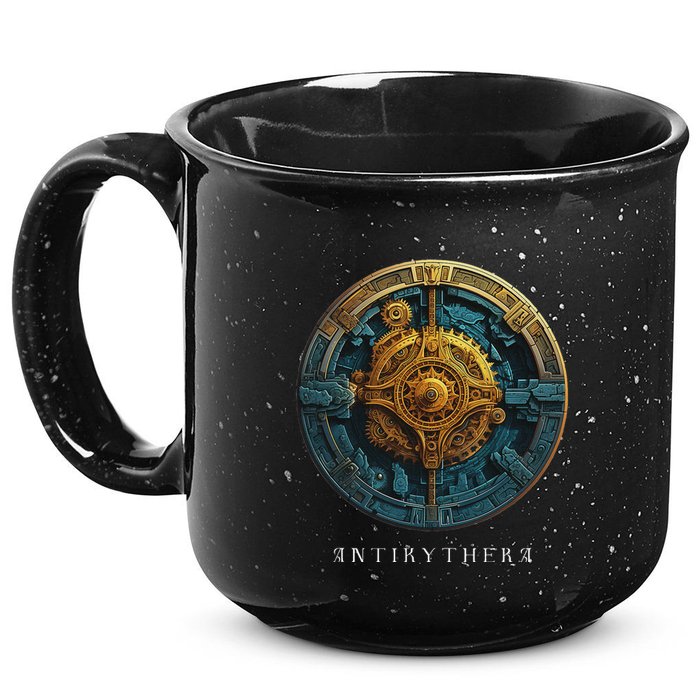 Antikythera Mechanism Greek Computer Ancient Greece 15oz Campfire Ceramic Mug