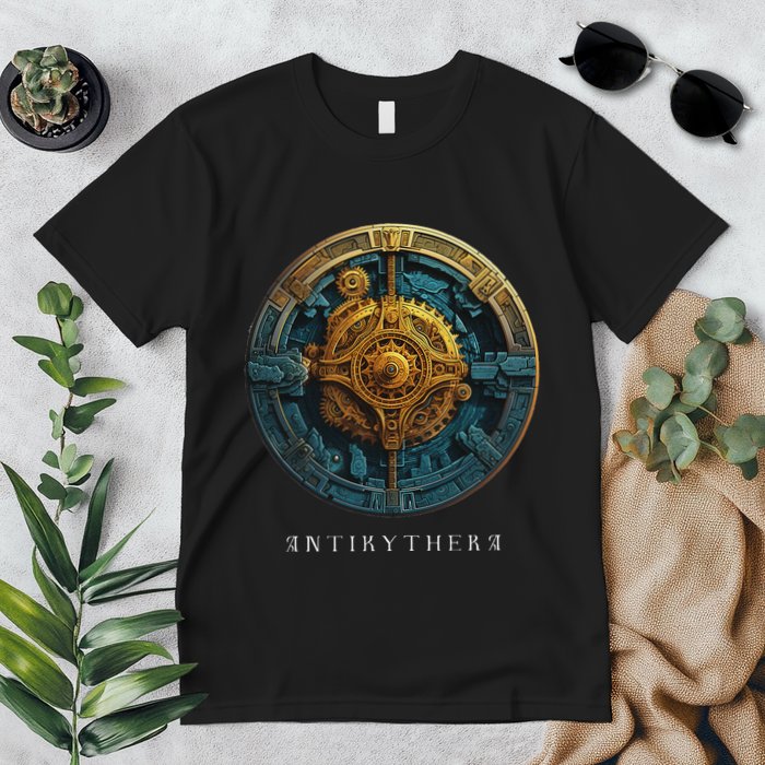 Antikythera Mechanism Greek Computer Ancient Greece Premium T-Shirt