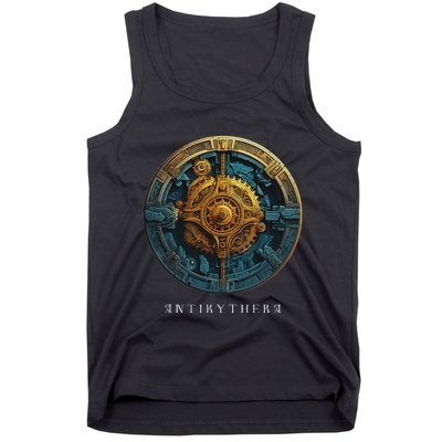 Antikythera Mechanism Greek Computer Ancient Greece Tank Top