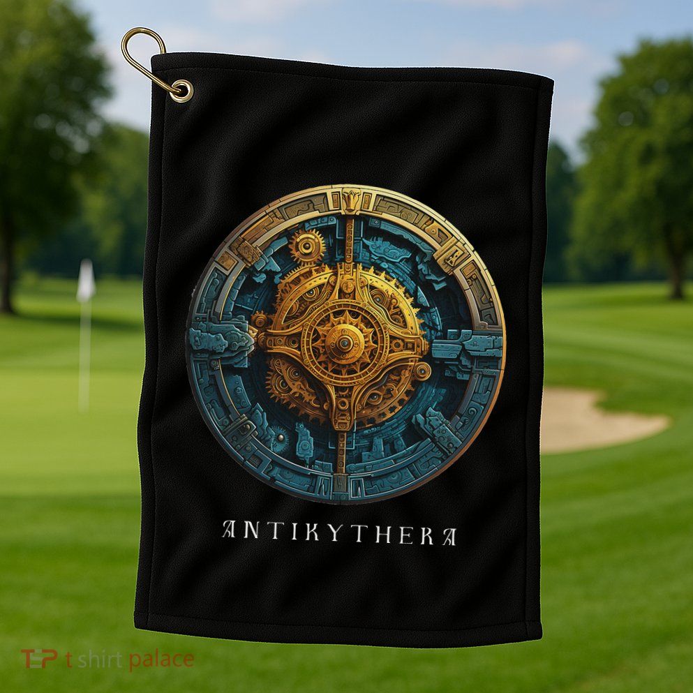 Antikythera Mechanism Greek Computer Ancient Greece Golf Towel