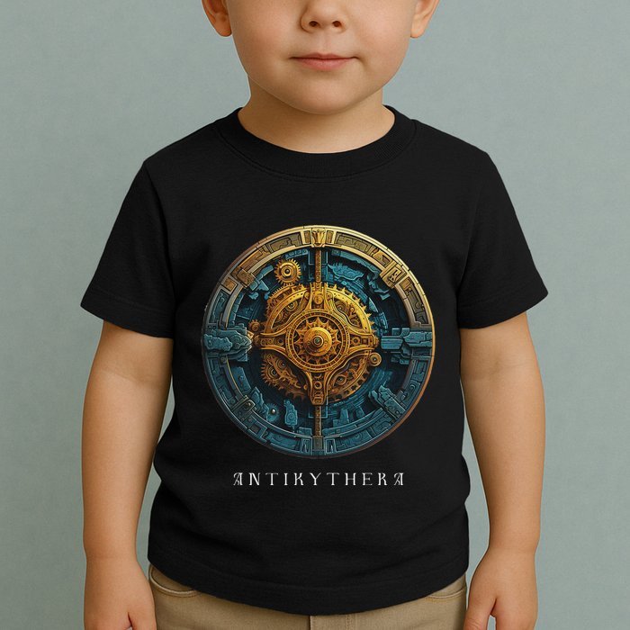 Antikythera Mechanism Greek Computer Ancient Greece Toddler T-Shirt